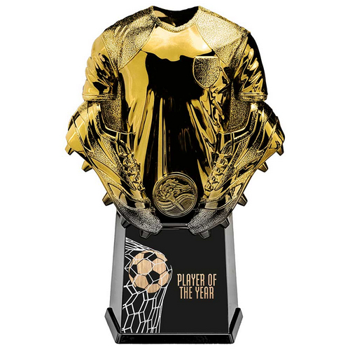 Invincible Shirt Football Trophy | Gold