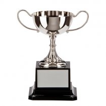Tavistock Collection Nickel Plated Trophy Cup | 130mm | S24