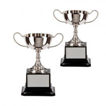 Tavistock Collection Nickel Plated Trophy Cup | 130mm | S24