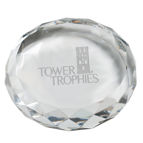 York Optical Crystal Paperweight | 90mm |