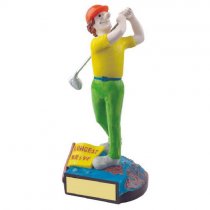 Snoopee Golf Trophy | Longest Drive Humorous Golf Trophy | 180mm | G7