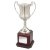 Nickel Plated Trophy Cup on Wood Base | 395mm | T.7564 - SV764