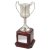 Nickel Plated Trophy Cup on Wood Base | 360mm | T.7564 - SV763