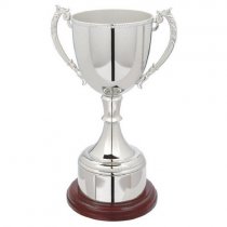 Traditional Nickel Plated Trophy Cup | 350mm |