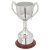 Traditional Nickel Plated Trophy Cup | 240mm |  - SV774