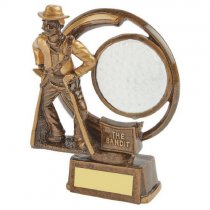 Novelty Golf Trophy | The Bandit | 150mm | G7