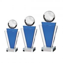 Gauntlet Pool Glass Trophy | 160mm | S6