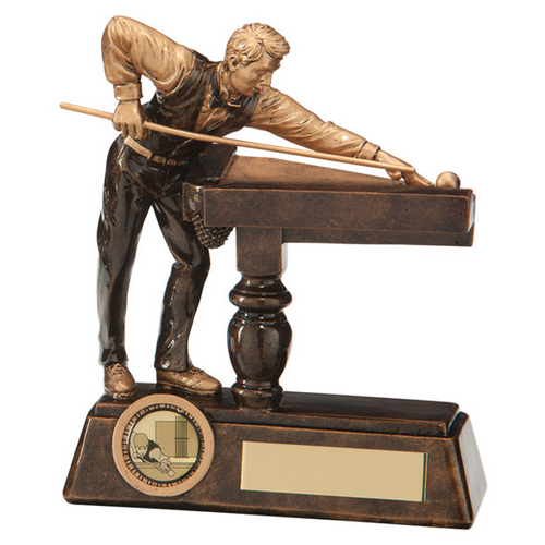 Big Break Pool Snooker Trophy | 160mm | G25