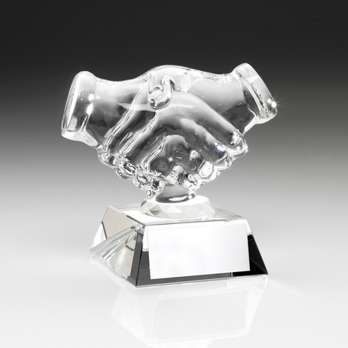 Crystal Handshake Fair Play Trophy | 108mm |