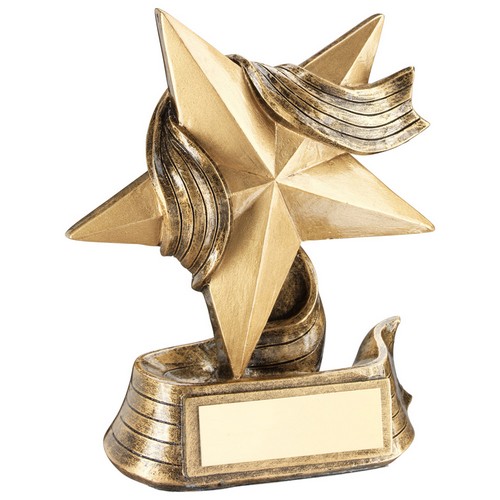 Star And Ribbon Trophy | 102mm |