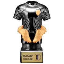 Black Viper Legend Football Strip Trophy | 145mm | S7