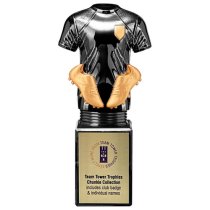 Black Viper Legend Football Strip Trophy | 185mm | S7