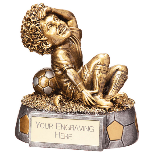 Football Funnies Crocked Resin Figure | 110mm | G7