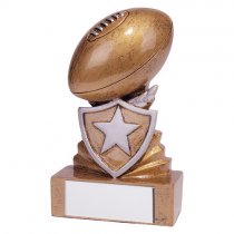 Shield Rugby Mini Trophy | 95mm | S7