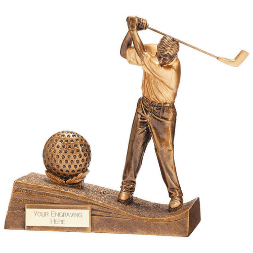 Horizon Golf Male Resin Figure Gold | 195mm | G9