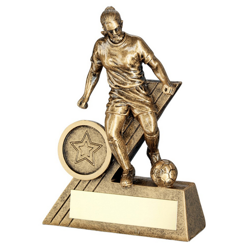 Micro Womens Football Trophy | 102mm | G7