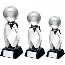 Cavern Crystal Football Trophy | 229mm | S24