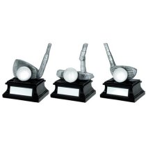 Argent Golf Club And Ball Driver Trophy | 152mm |