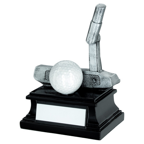 Argent Golf Club And Ball Putter Trophy | 152mm |