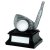 Argent Golf Club And Ball Wedge Trophy | 152mm |  - JR2-RF516W