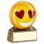 Heart Eyes Emoji Trophy | 70mm |  - JR44-RF952