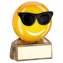 Sunglasses Emoji Trophy | 70mm |