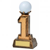 Hole in One Golf Trophy | Ball not Included | Resin | 125mm | G24