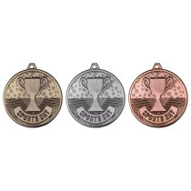 Cascade Sports Day Iron Medal | Antique Gold | 50mm