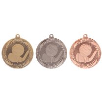 Typhoon Golf Medal | Gold | 55mm