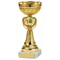 Foxie Gold Bowl Trophy | Metal Bowl | 185mm | G7