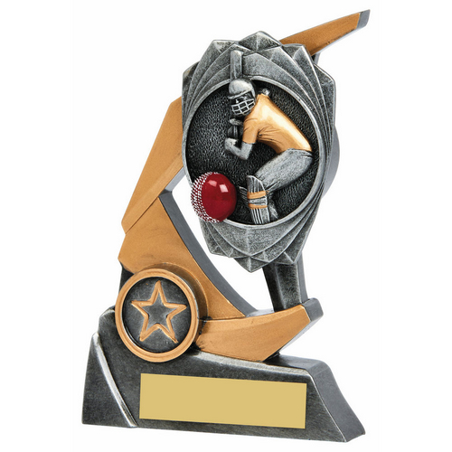 Claw Red Ball Cricket Trophy | Cricket Batsman | 150mm | G49