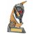 Claw Red Ball Cricket Trophy | Cricket Allrounder | 170mm | G49 - 1662AP