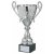 Chevron Silver Presentation Trophy Cup | Metal Bowl | 345mm | S52 - CL1559C