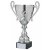 Chevron Silver Presentation Trophy Cup | Metal Bowl | 420mm | T.3187 - CL1559A