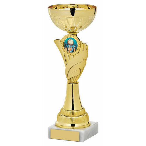 Trident Gold Bowl Trophy | Metal Bowl | 215mm | G7