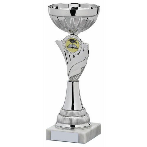 Trident Silver Bowl Trophy | Metal Bowl | 230mm | S7