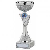 Trident Silver Bowl Trophy | Metal Bowl | 245mm | S49