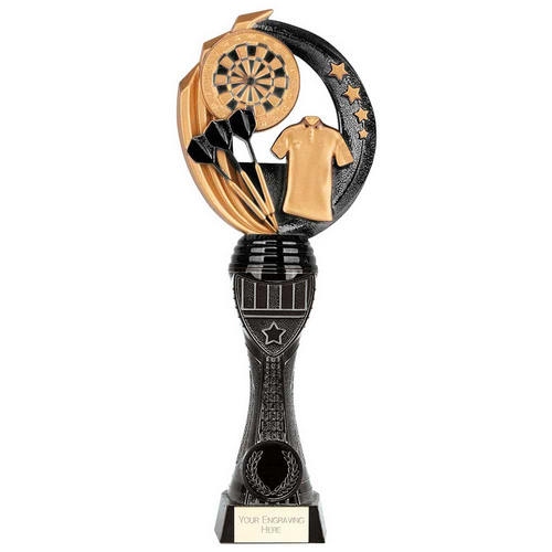 Renegade Heavyweight Darts Trophy | Black | 250mm | G5