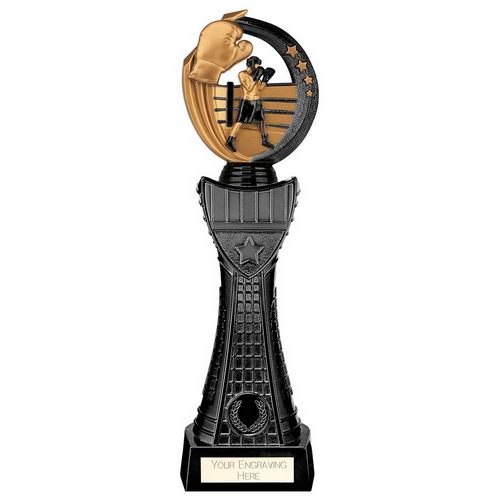 Renegade Heavyweight Boxing Trophy | Black | 335mm | G9