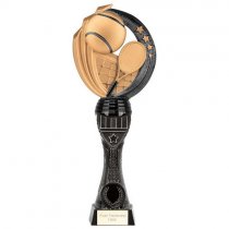 Renegade Heavyweight Tennis Trophy | Black | 250mm | G5