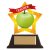 Mini-Star Teacher Acrylic Trophy Plaque | 100mm | G6 - AC19697A