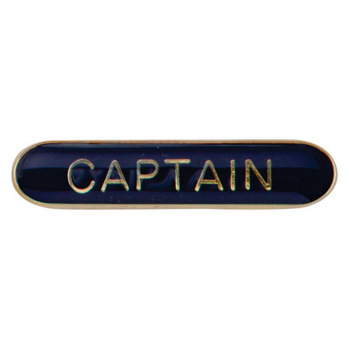 Scholar Bar Badge Captain Blue | 40mm |