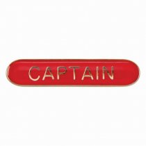 Scholar Bar Badge Captain Red | 40mm |