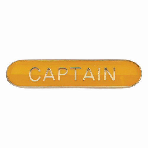 Scholar Bar Badge Captain Yellow | 40mm |