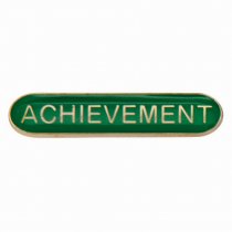 Scholar Bar Badge Achievement Green | 40mm |