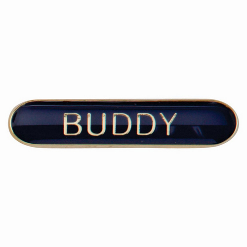 Scholar Bar Badge Buddy Blue | 40mm |