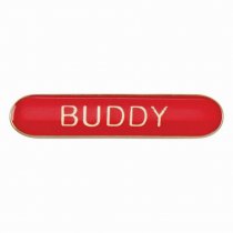 Scholar Bar Badge Buddy Red | 40mm |