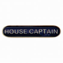 Scholar Bar Badge House Captain Blue | 40mm |