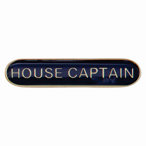 Scholar Bar Badge House Captain Blue | 40mm |