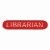 Scholar Bar Badge Librarian Red | 40mm |  - SB16116R